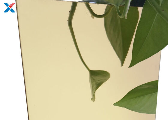 kaufen 1mm Goldbeschichtete acrylspiegel-Blatt stark Oberflächen-Platte online manufacture
