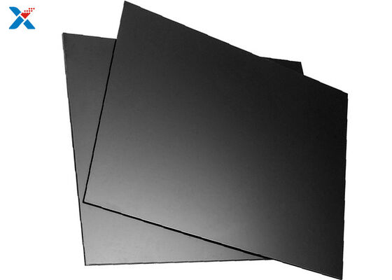 Schwarze Plastikacrylplatten fertigten 1220mm*2440mm 1220*1830mm besonders an