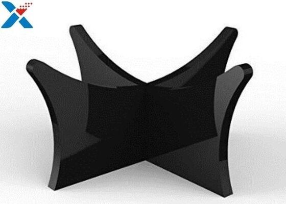 3mm Acrylanzeigen-Blatt-Fußball-Basketball-Halter-Bereich-Gestell