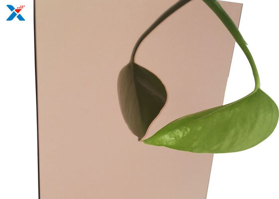 Acrylspiegel-Blatt Rose Gold Customized Cutting CER SGS ISO9001
